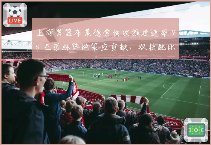 上海男篮布莱德索快攻推进速率 vs 王哲林阵地策应贡献，双核配比差异